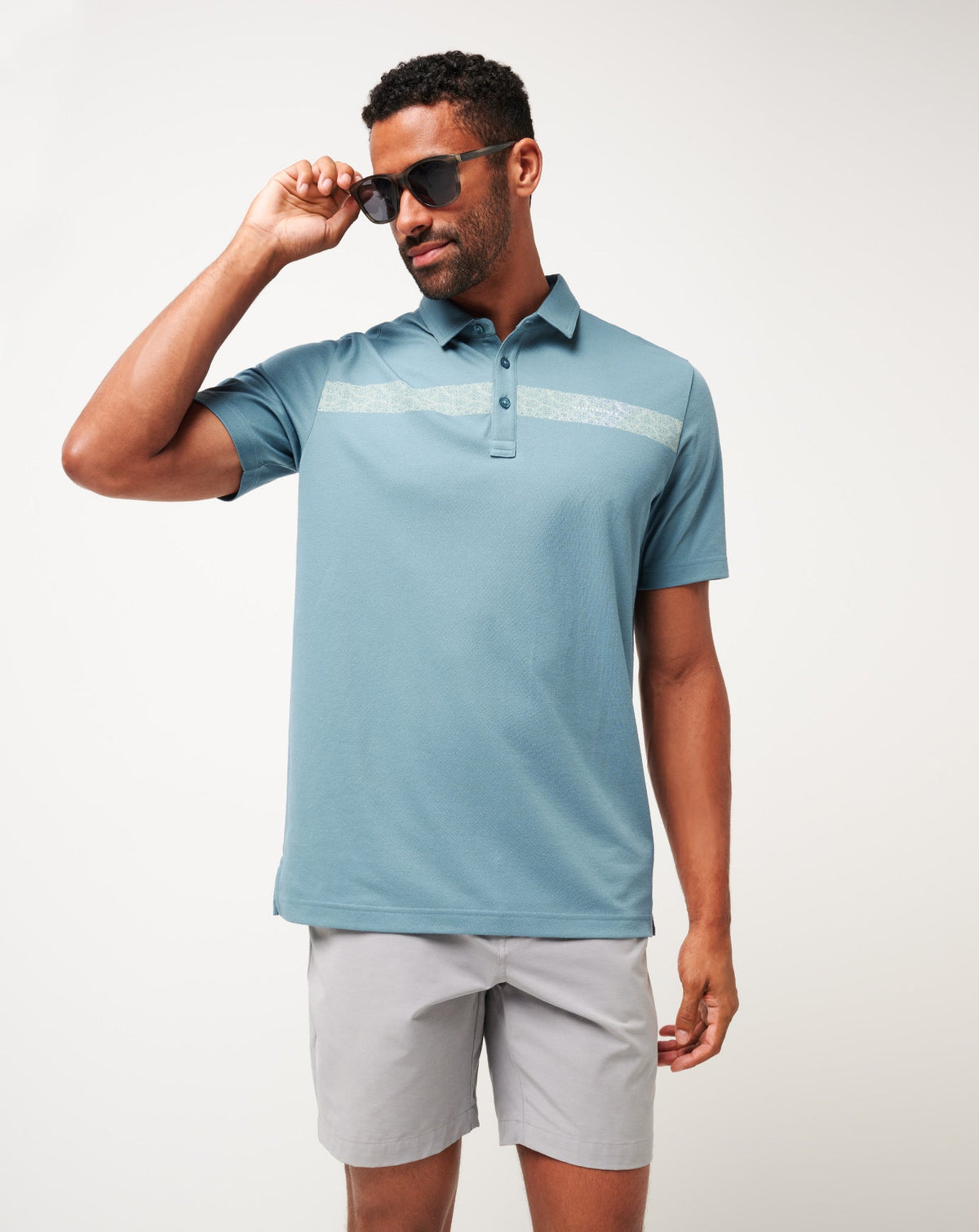 Full Flight Polo Captains Blue | Travis Mathew Latest