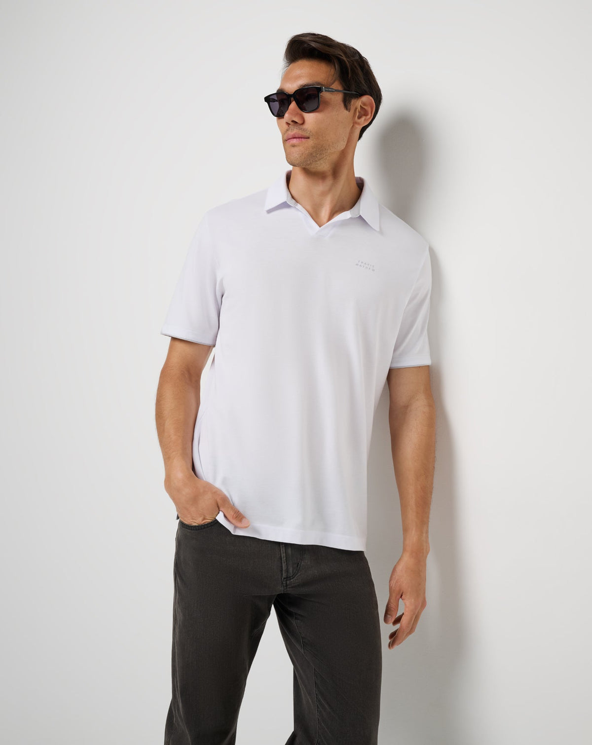 Late At Night Polo White | Travis Mathew Trusted