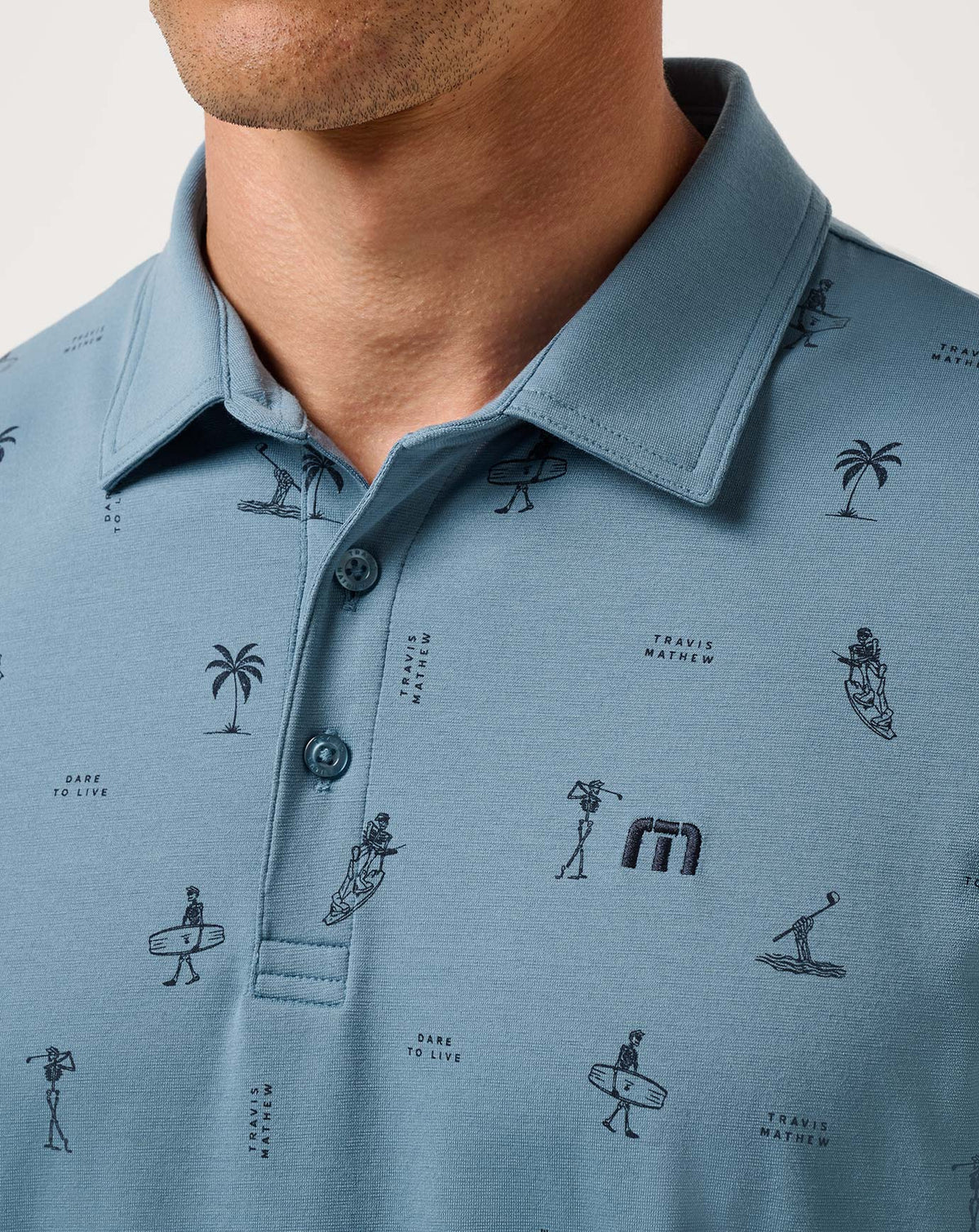 Wake Chaser Polo Captains Blue | Travis Mathew Customer Favorite