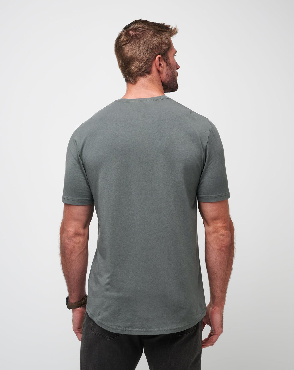 Cloud Crew Tee Dark Olive | Travis Mathew Best Seller