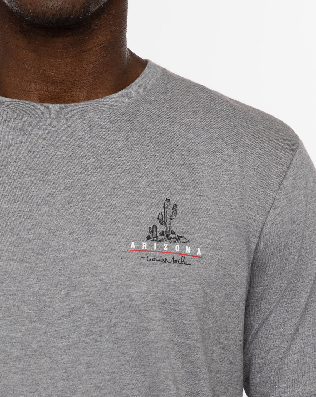 Bell Rock Tee Heather Grey | Travis Mathew New