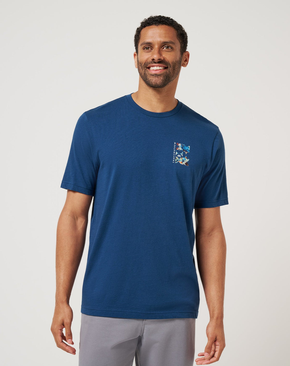 Return Ticket Tee Titan | Travis Mathew Classic