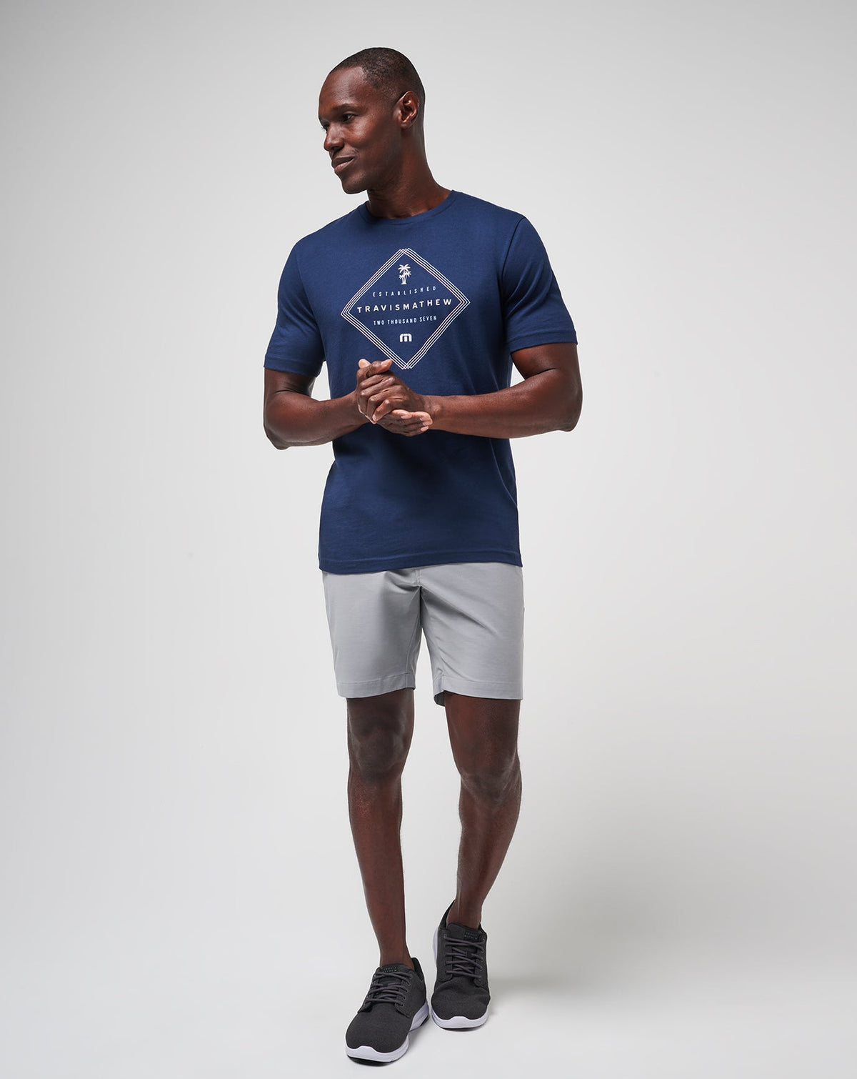 Barrel Ride Tee Total Eclipse | Travis Mathew Top Pick