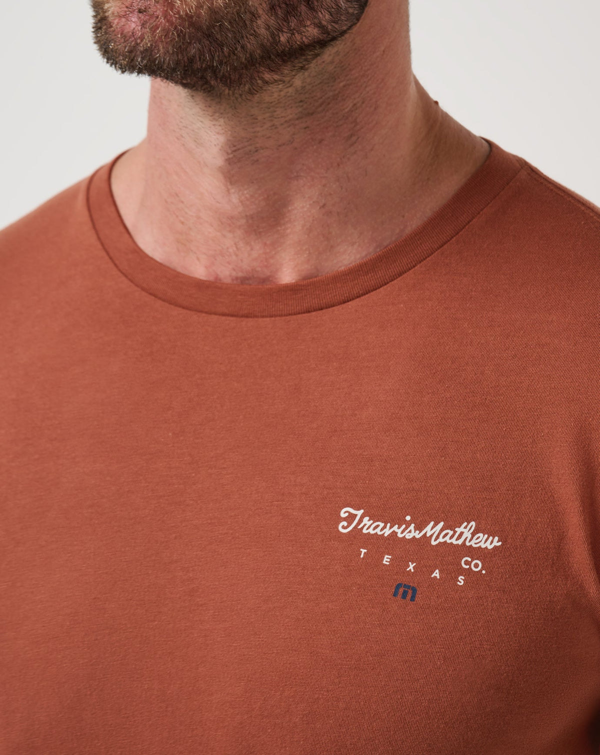 Shiner Shine Tee Maple | Travis Mathew Best Seller