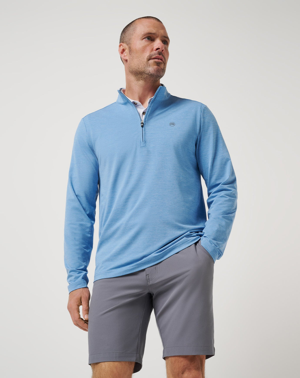 Heater Pro Quarter Zip Pacific Coast | Travis Mathew Great Value