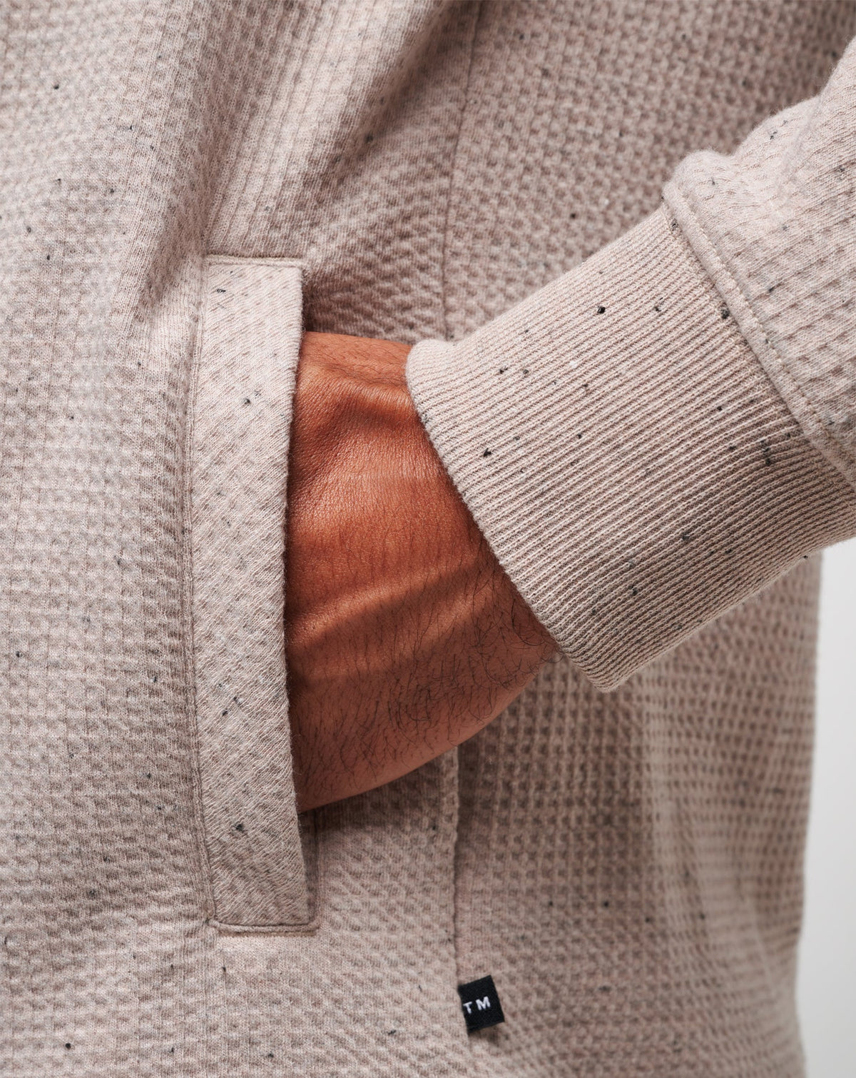 Cloud Waffle Hoodie Oxford Tan | Travis Mathew Recommended