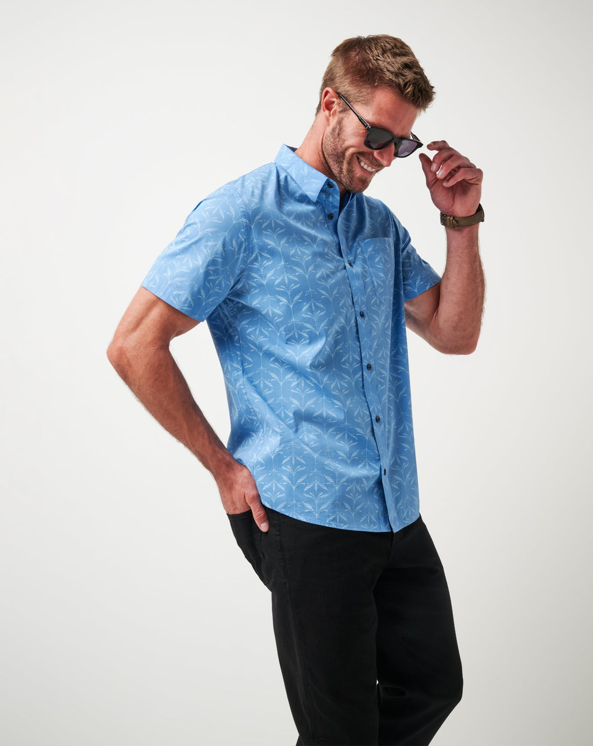 Canopy Breeze Button-Up Pacific Coast | Travis Mathew Best Price