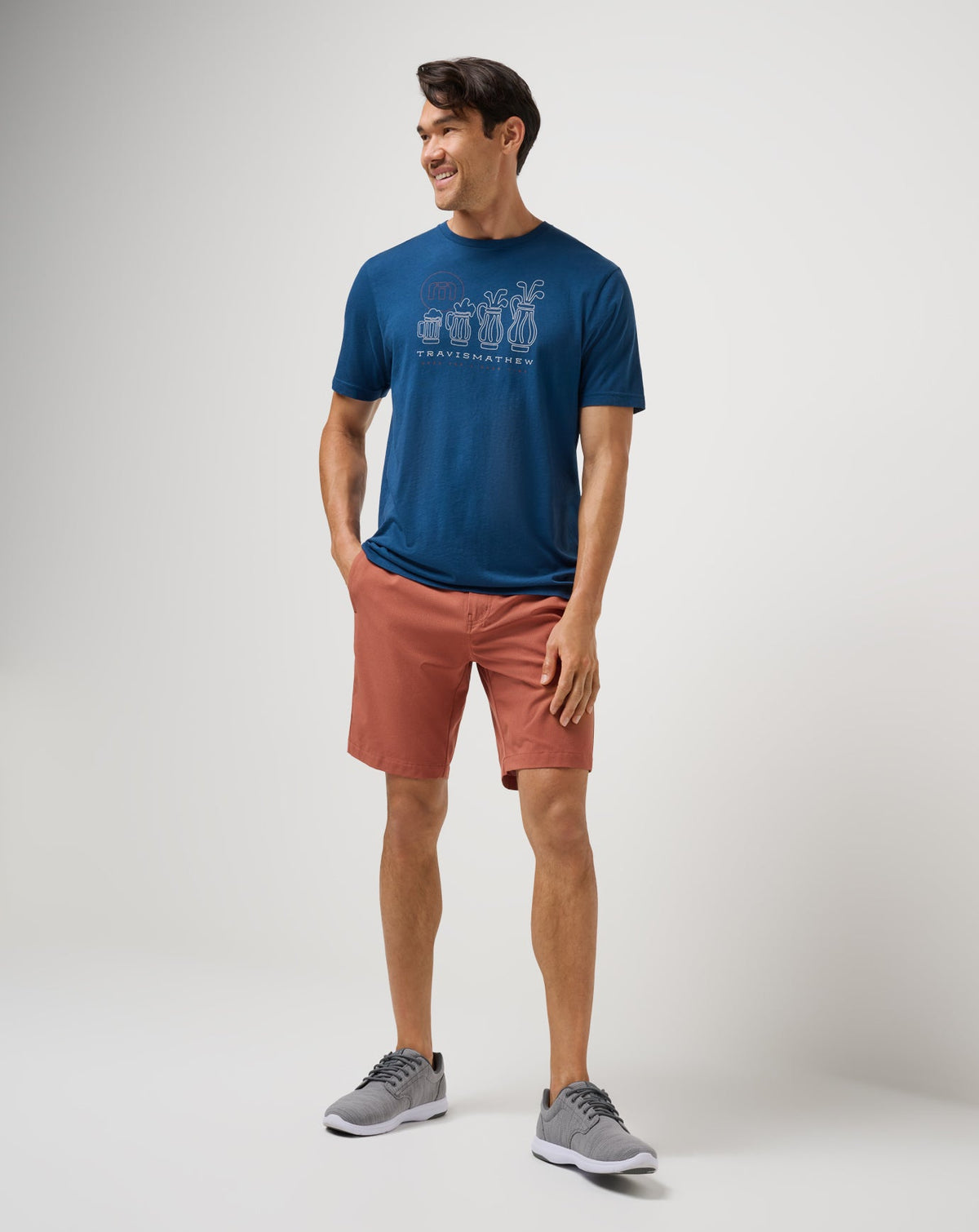 Step Dance Short 9In Maple | Travis Mathew Discount