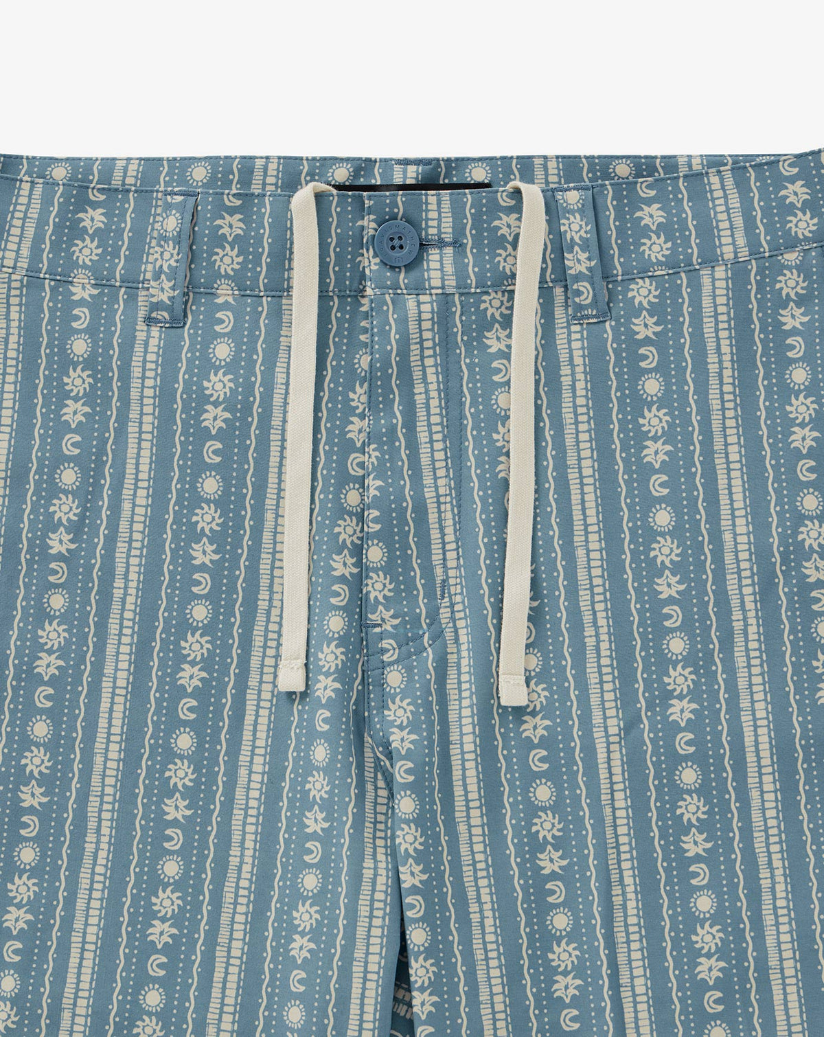 Tech Chino Print Short 8In Captains Blue | Travis Mathew Value