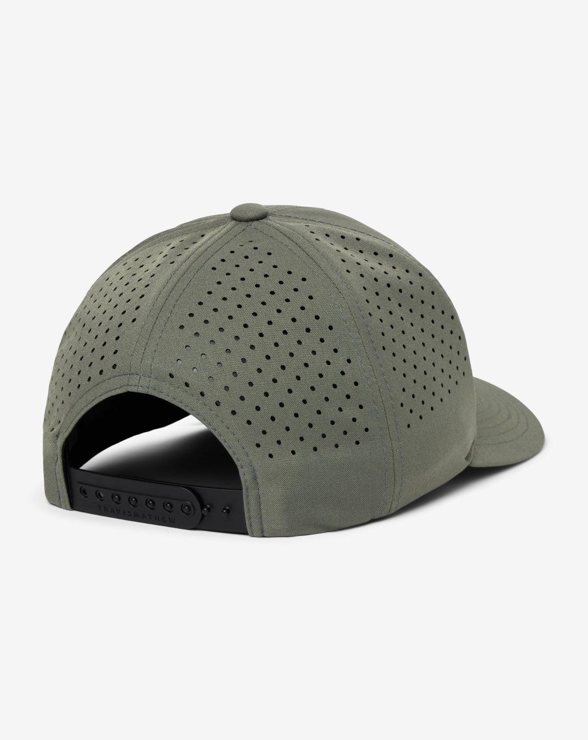 Bahamas Tech Snapback Hat Dark Olive | Travis Mathew New