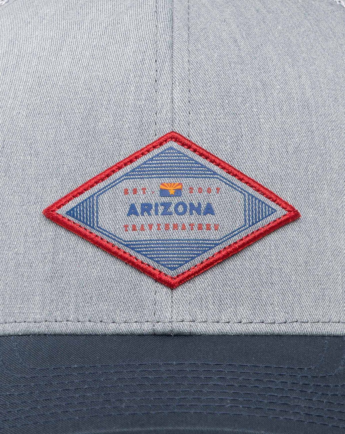 Bellville Az Snapback Hat Heather Grey | Travis Mathew Special Offer