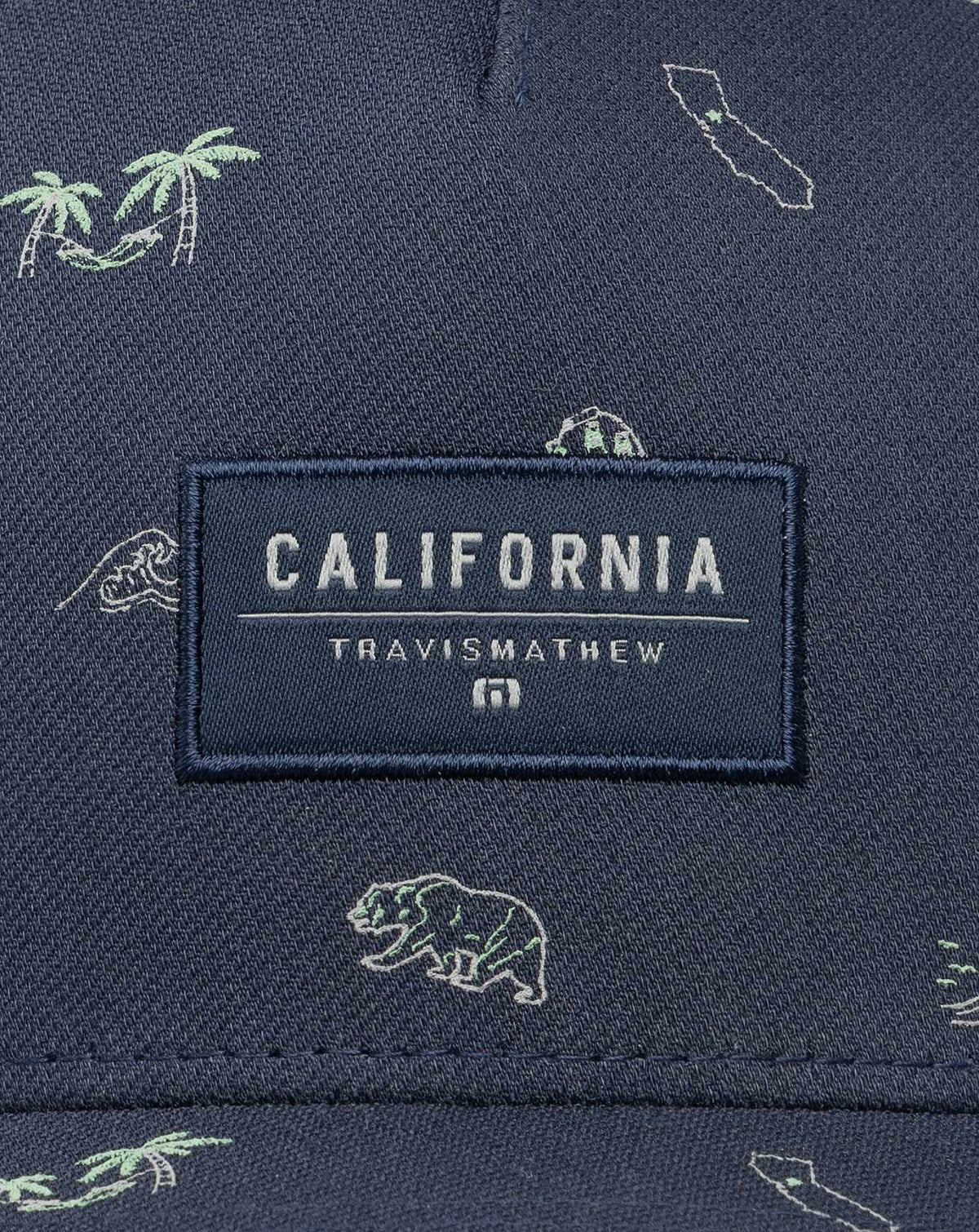 Sausalito Snapback Hat Blue Nights | Travis Mathew Featured
