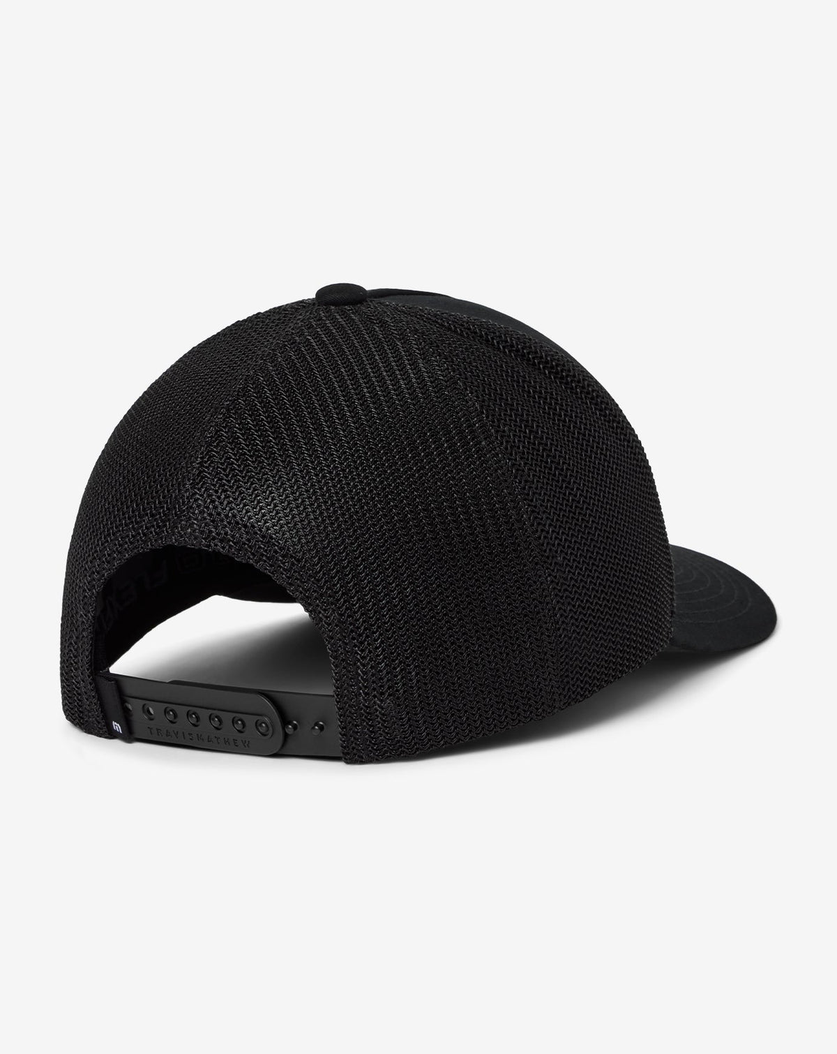 Holding Pattern Snapback Hat Black | Travis Mathew Classic