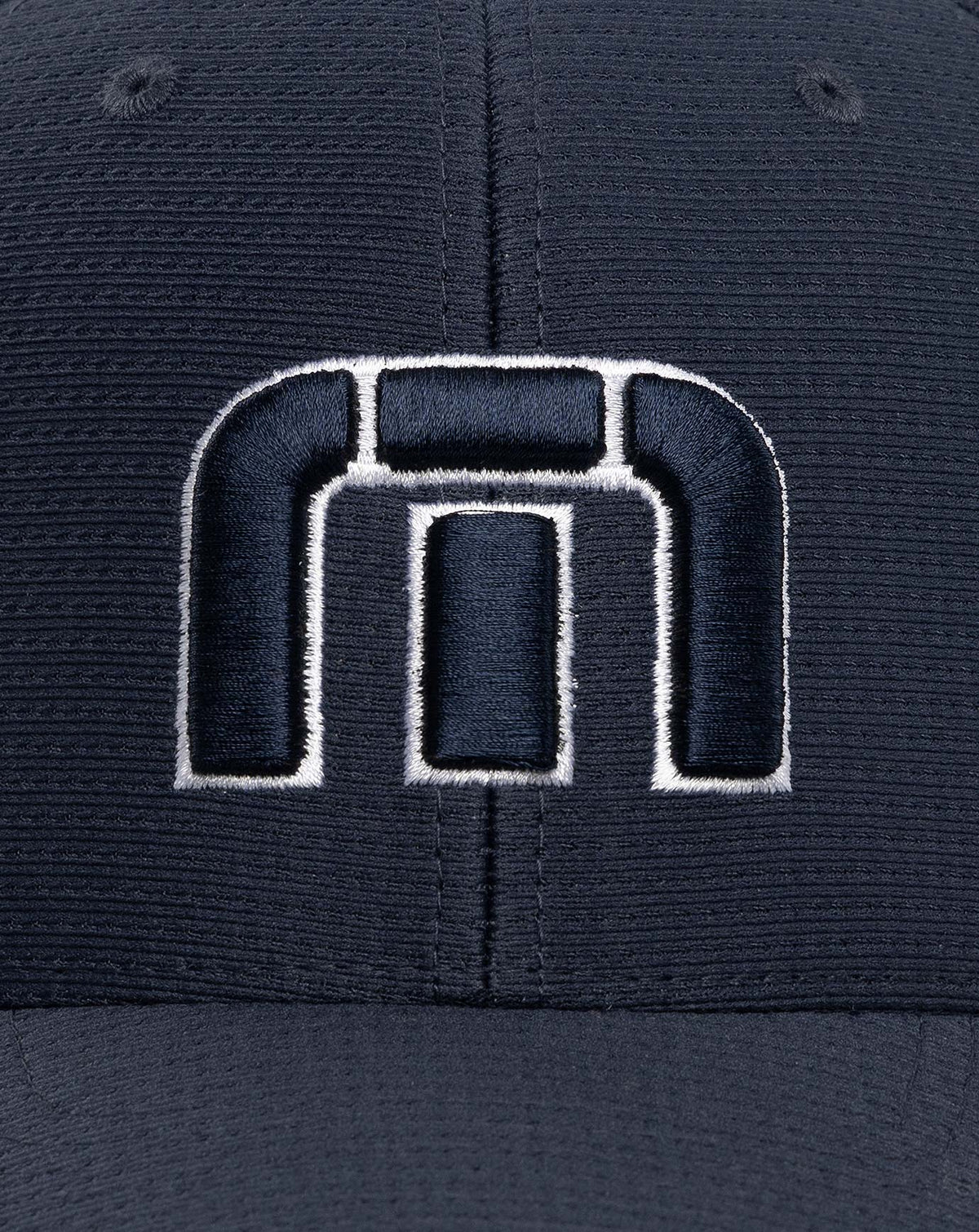 B-Bahamas Fitted Hat Navy | Travis Mathew Signature