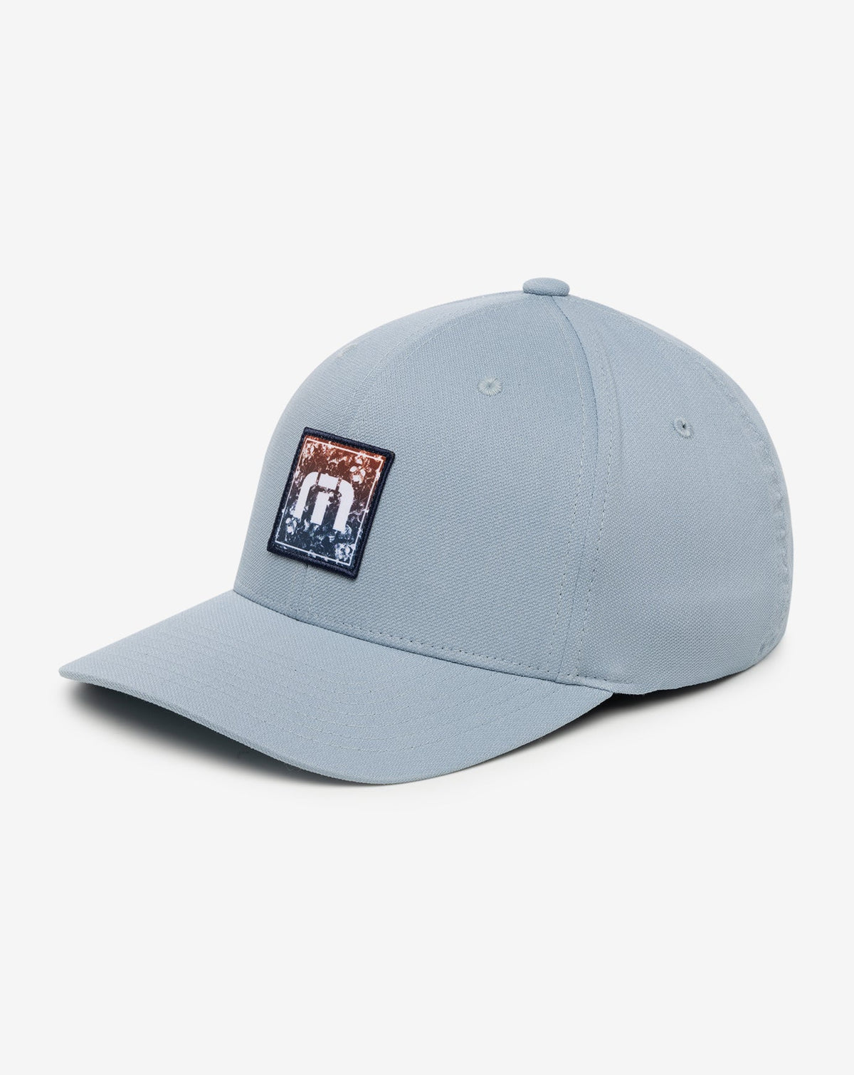 Table For Two Fitted Hat Heather Ash Blue | Travis Mathew Featured