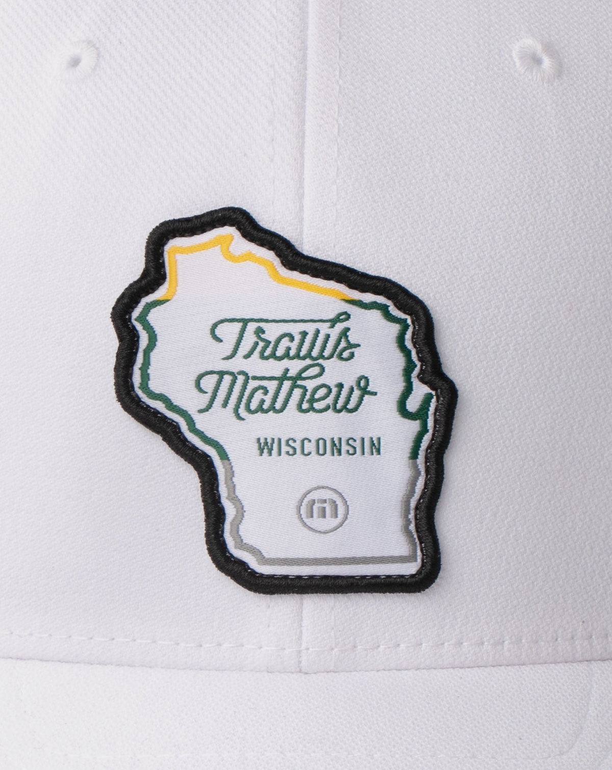 Pavilion Fitted Hat White | Travis Mathew Smart Buy