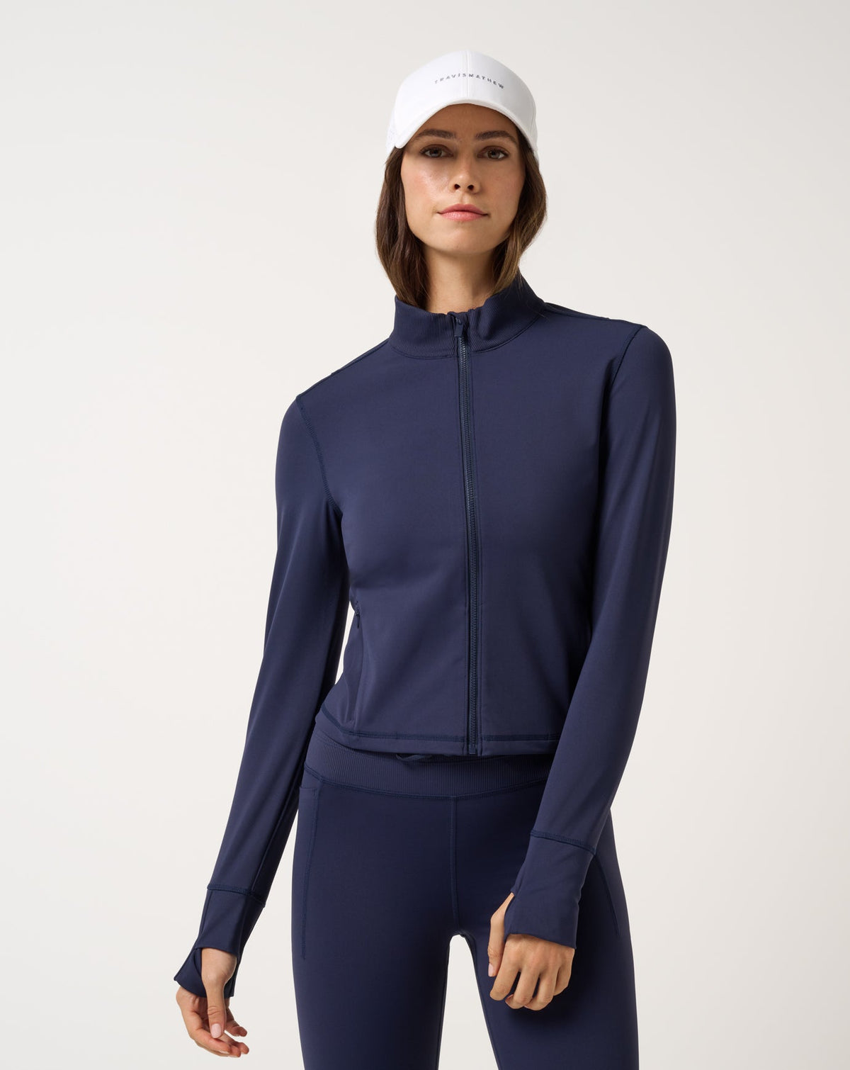 Moveknit Full Zip 2.0 Navy Blazer | Travis Mathew Exclusive