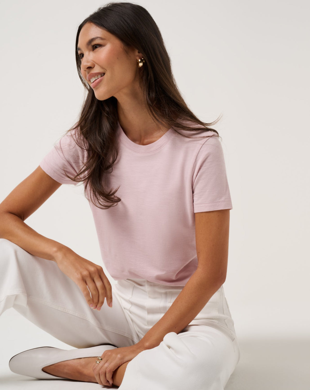 Cloud Jersey Tee Violet Ice | Travis Mathew Special Offer