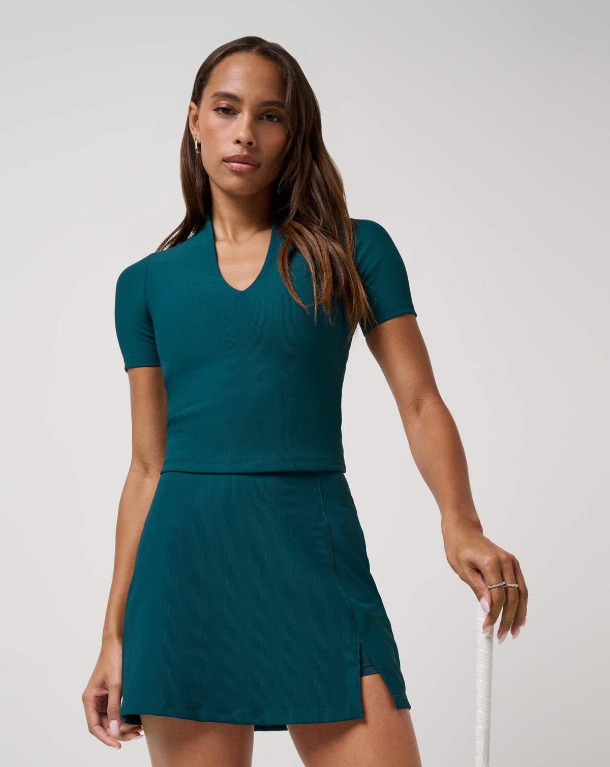 Moveknit Rib Limitless Skort Dark Sea | Travis Mathew Best Price