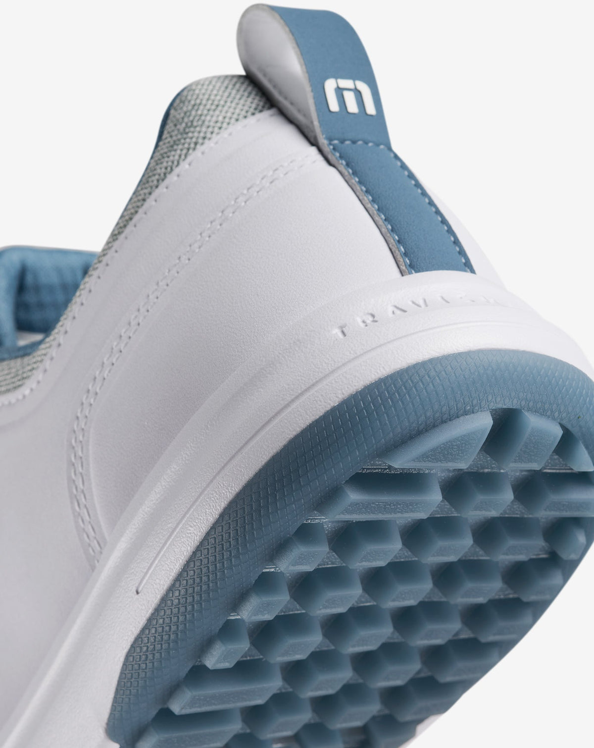 The Daily Pro Plus Golf Shoe White/Blue | Travis Mathew Smart Buy