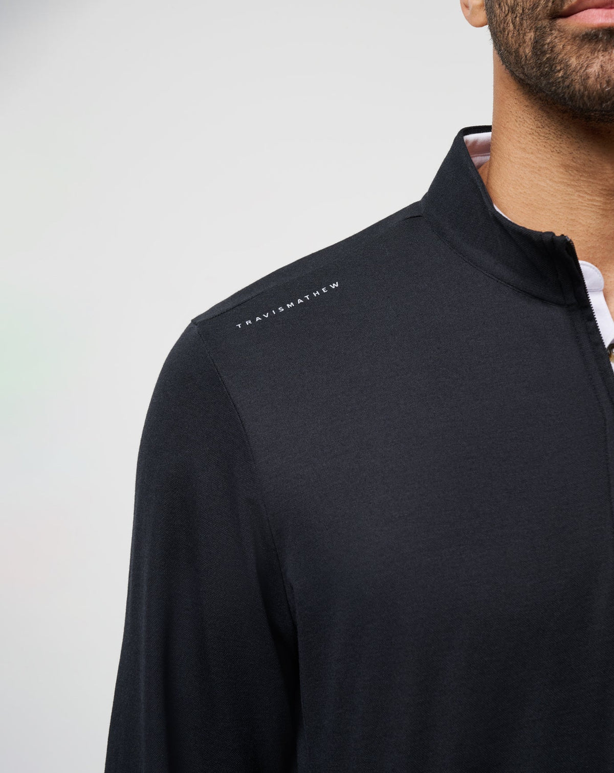 Texas A&M Time To Tailgate Quarter Zip Black | Travis Mathew Latest