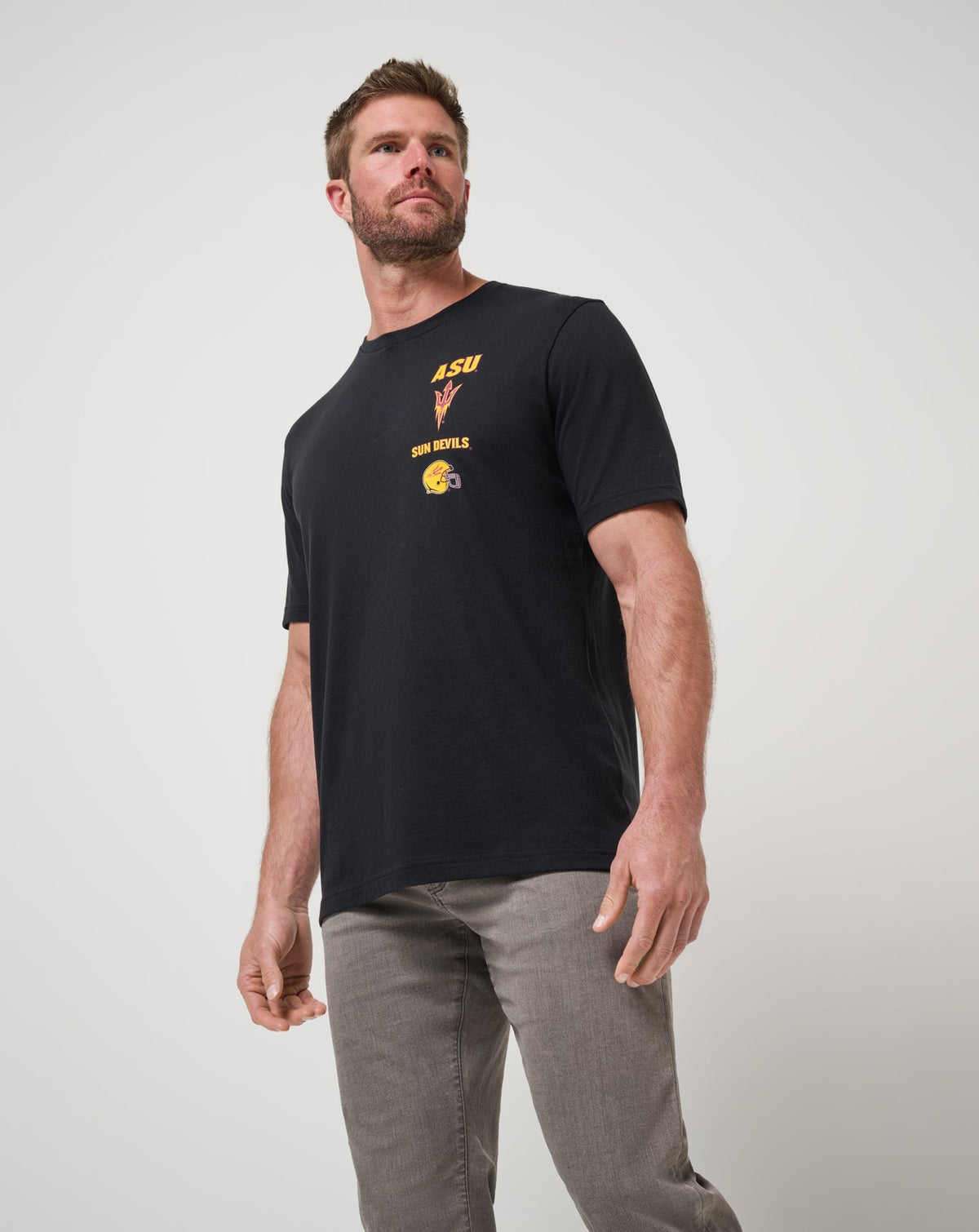 ASU Playoffs 2.0 Tee Black | Travis Mathew Latest