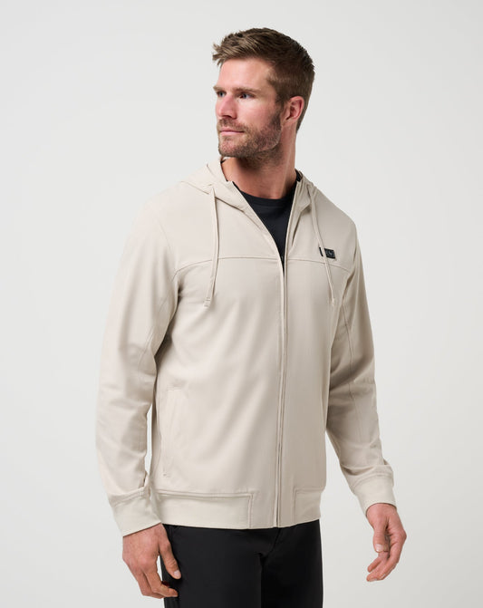 Bauer Wanderlust Hoodie Italian Sand | Travis Mathew Hot Sale