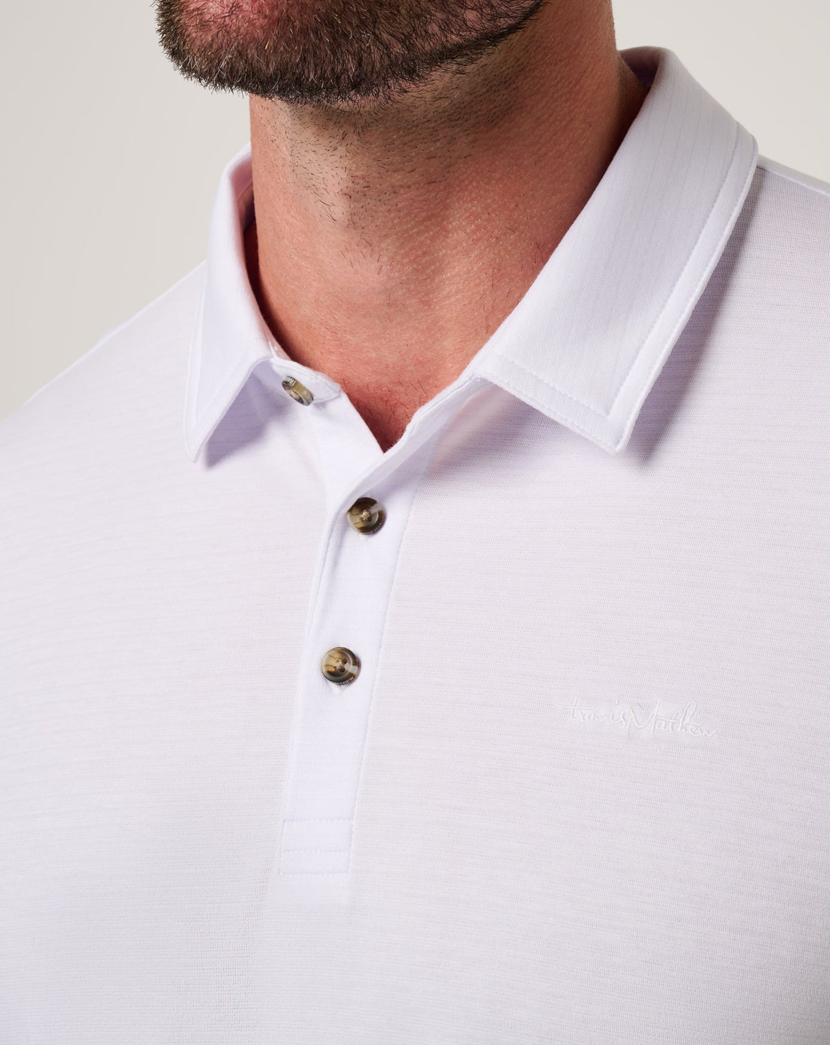 The Zinna 2.0 Long Sleeve Polo White | Travis Mathew Hot Sale