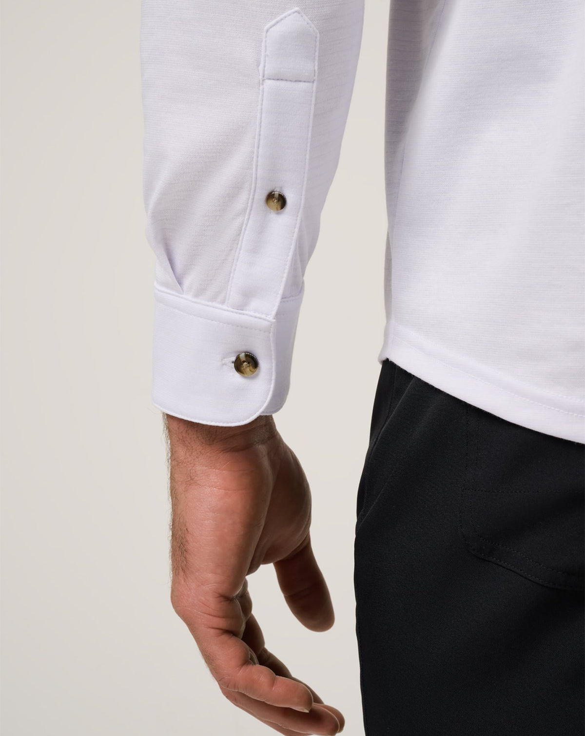 The Zinna 2.0 Long Sleeve Polo White | Travis Mathew Hot Sale