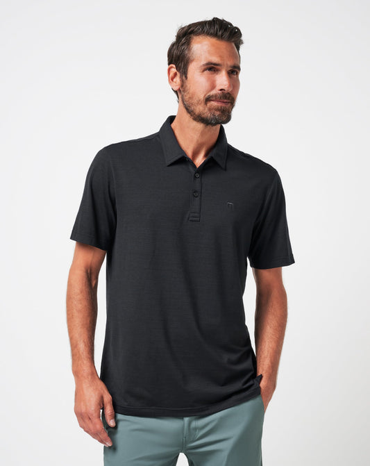 The Heater Polo Black | Travis Mathew Sale