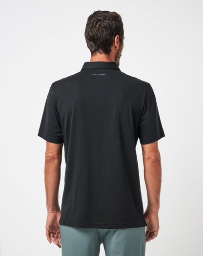 The Heater Polo Black | Travis Mathew Sale