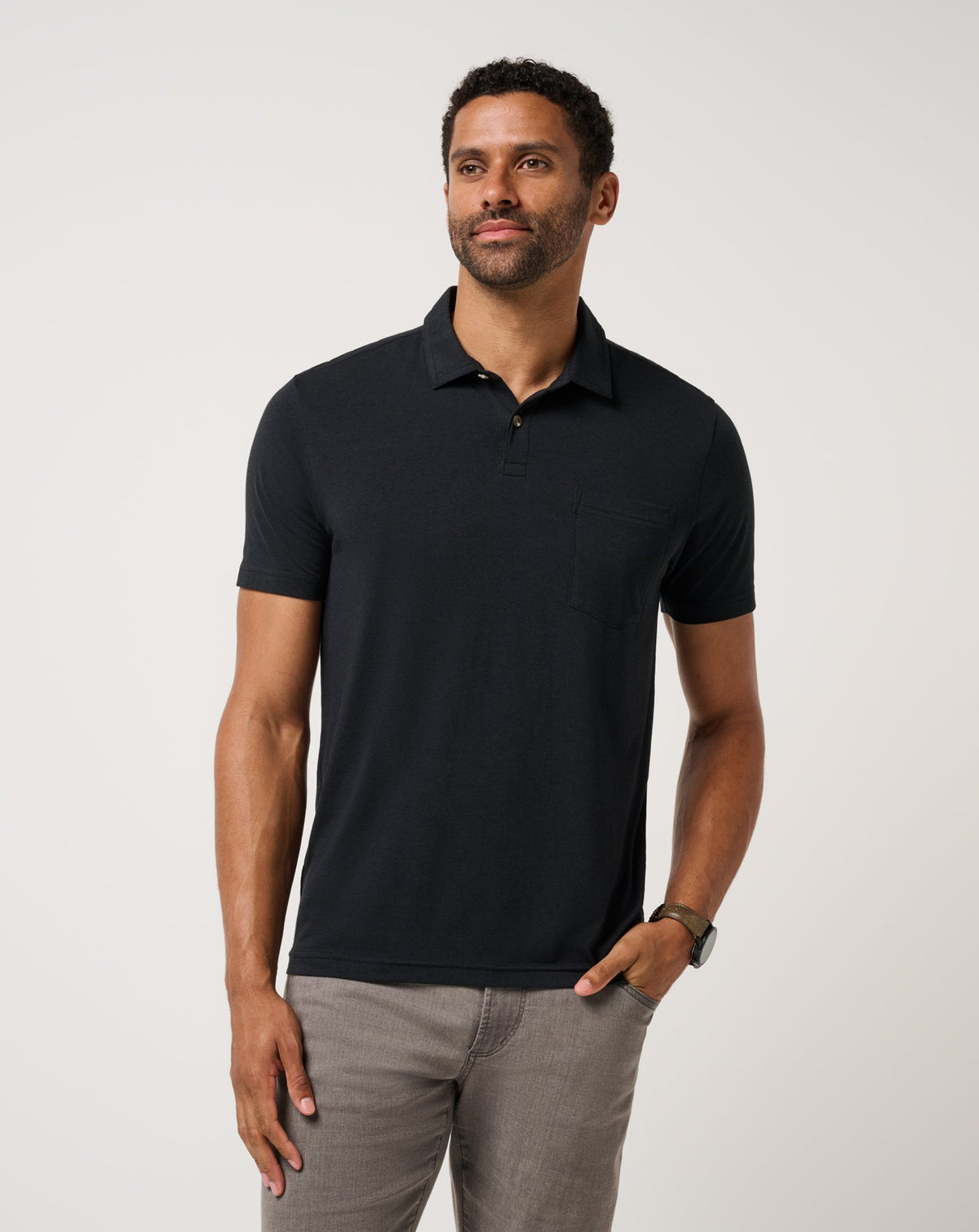 The Cloud Polo Black | Travis Mathew Smart Buy