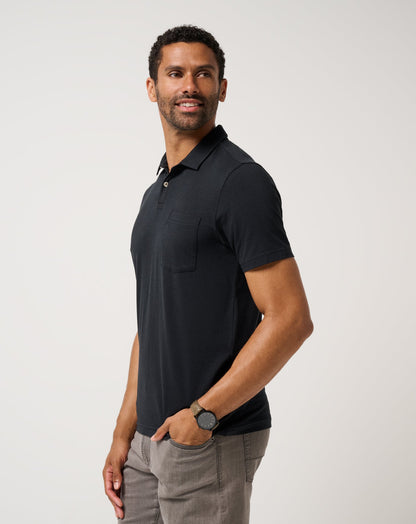 The Cloud Polo Black | Travis Mathew Smart Buy
