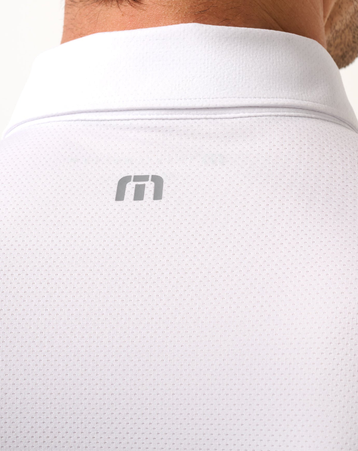 Heater Pro Color Block Polo White | Travis Mathew Best Price