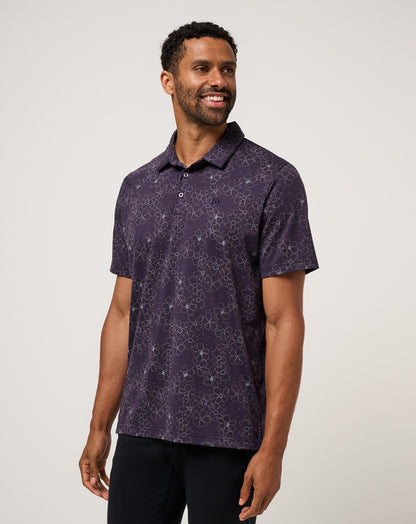Just My Type Polo Purple Velvet | Travis Mathew Discount