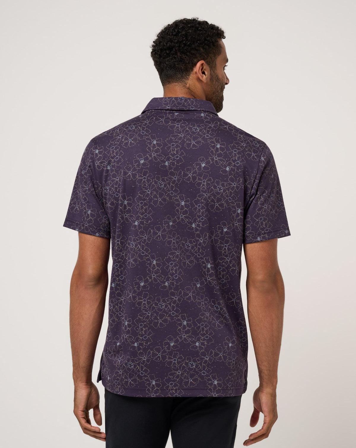 Just My Type Polo Purple Velvet | Travis Mathew Discount