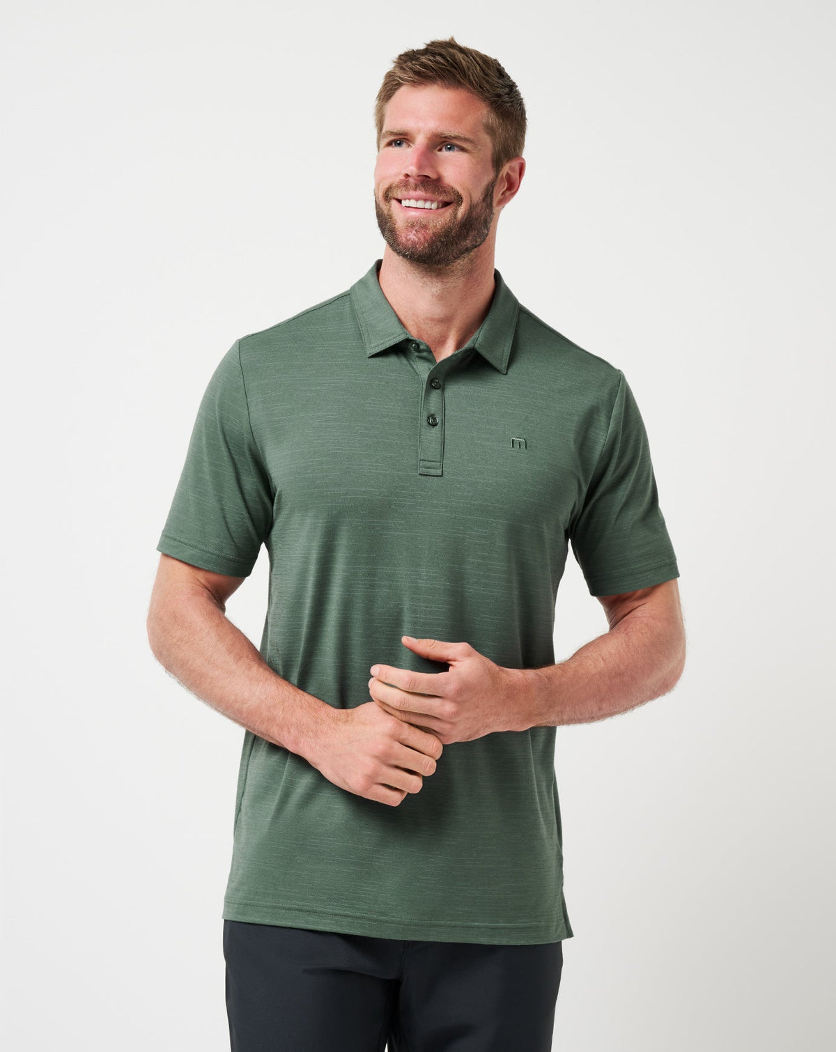 The Heater Polo Balsam Green | Travis Mathew Trending
