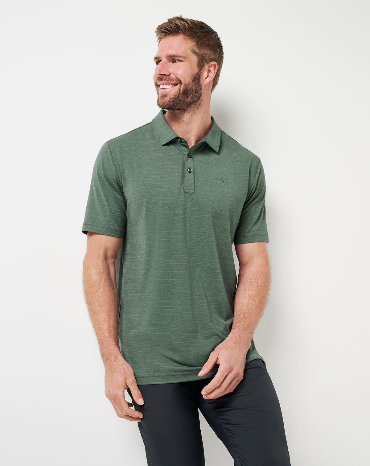 The Heater Polo Balsam Green | Travis Mathew Trending
