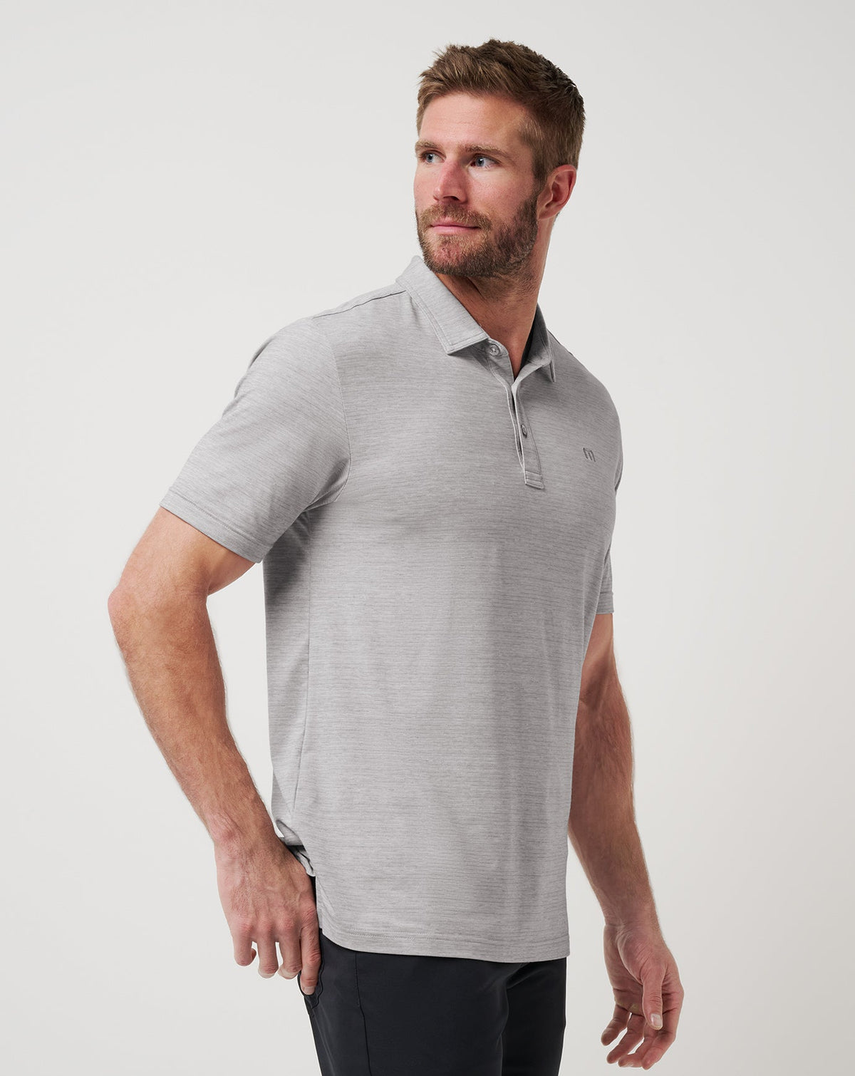 The Heater Polo Heather Microchip | Travis Mathew Best Price