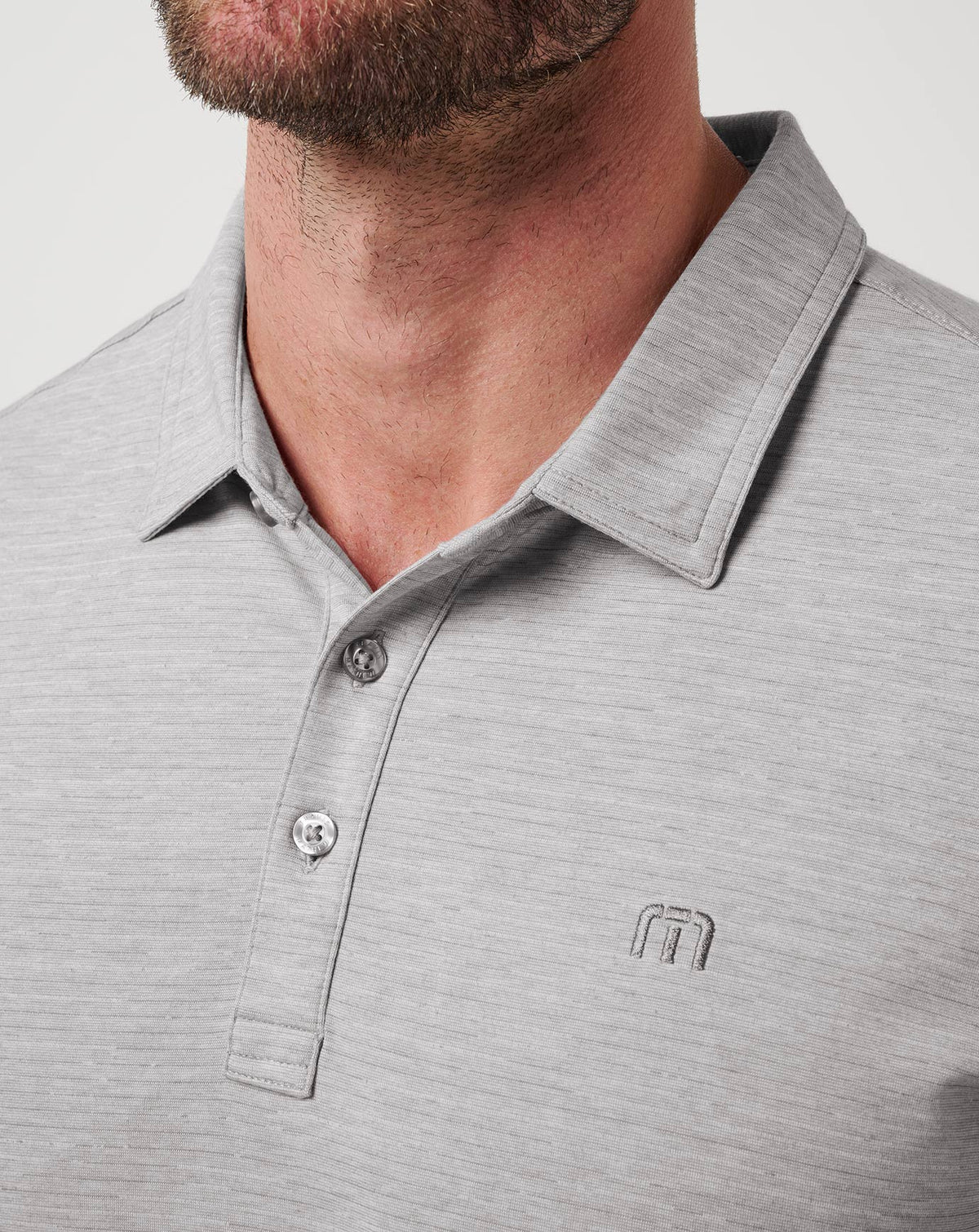 The Heater Polo Heather Microchip | Travis Mathew Best Price