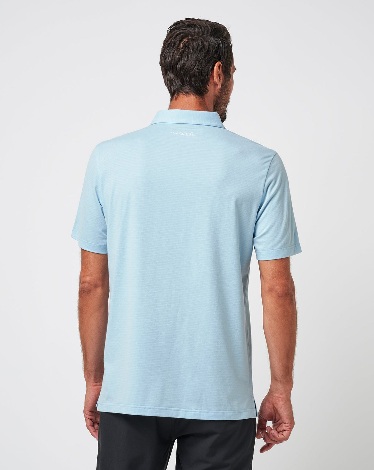 The Heater Polo Heather Dream Blue | Travis Mathew Trusted