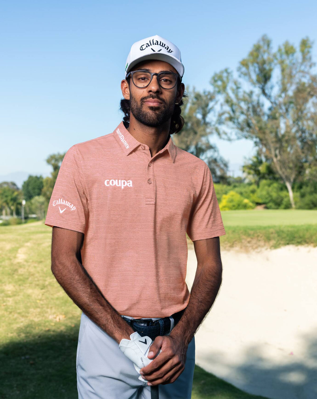 The Heater Polo Dusty Rose | Travis Mathew New