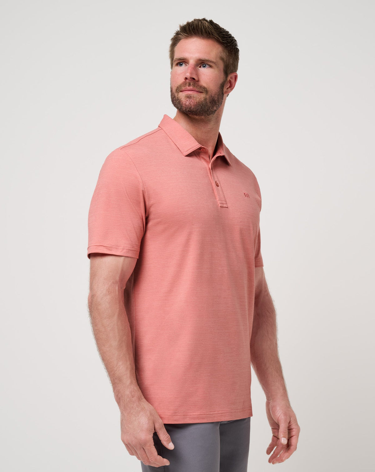 The Heater Polo Dusty Rose | Travis Mathew New