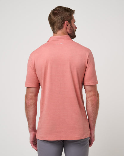 The Heater Polo Dusty Rose | Travis Mathew New