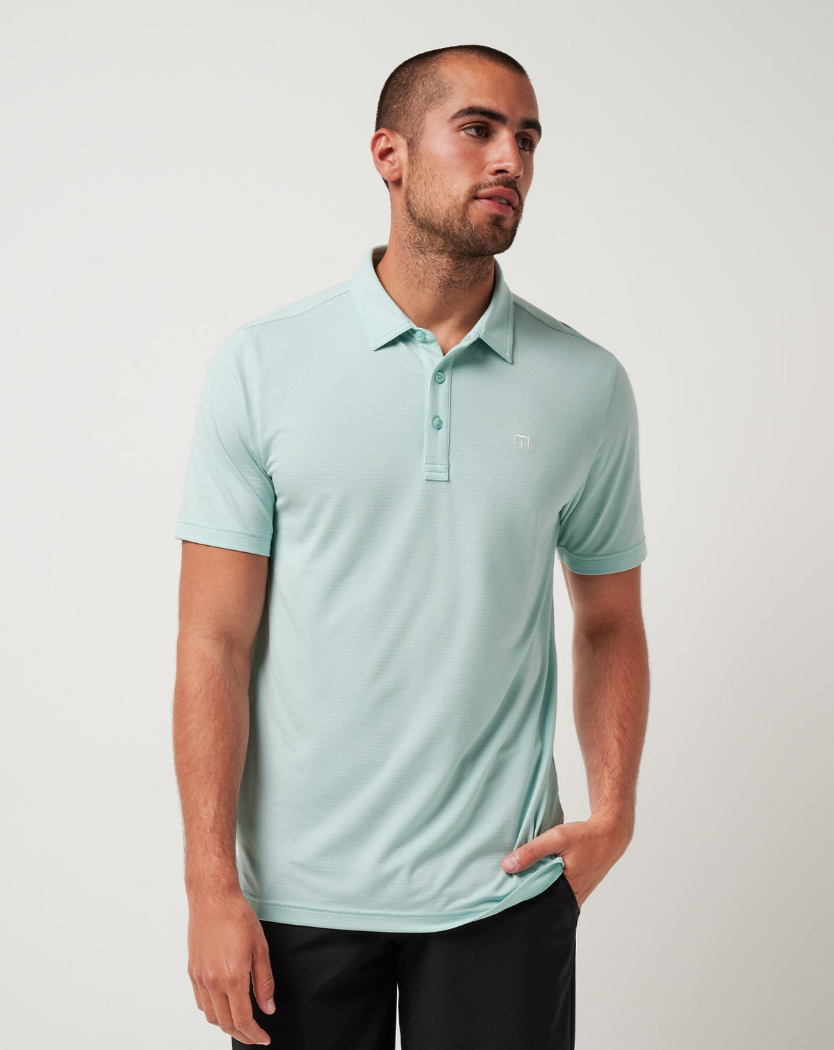 The Heater Polo Eggshell Blue | Travis Mathew Sale
