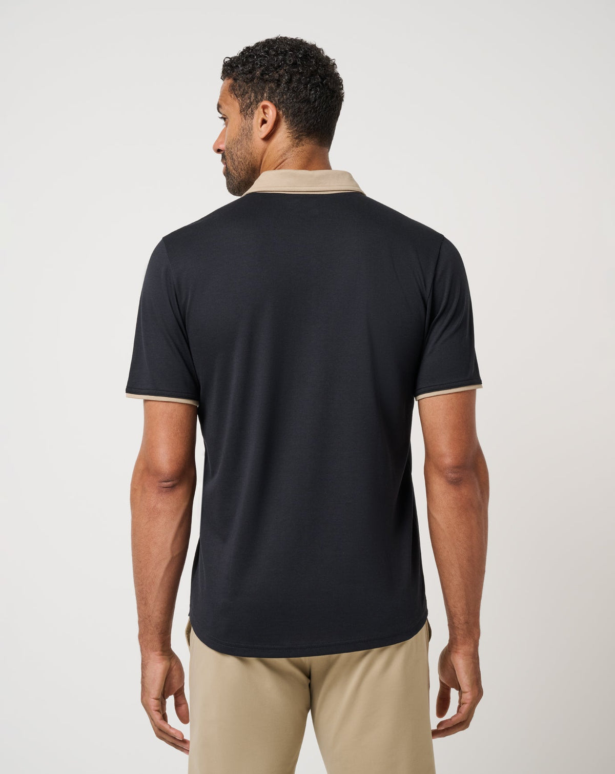 All Day Social Club Polo Black | Travis Mathew Great Value