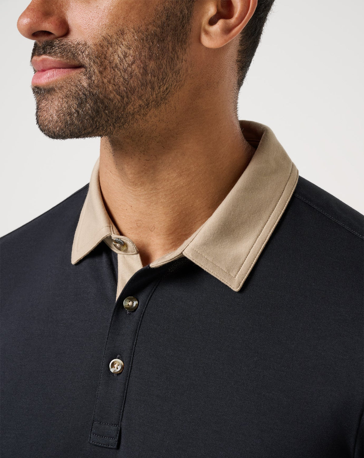 All Day Social Club Polo Black | Travis Mathew Great Value