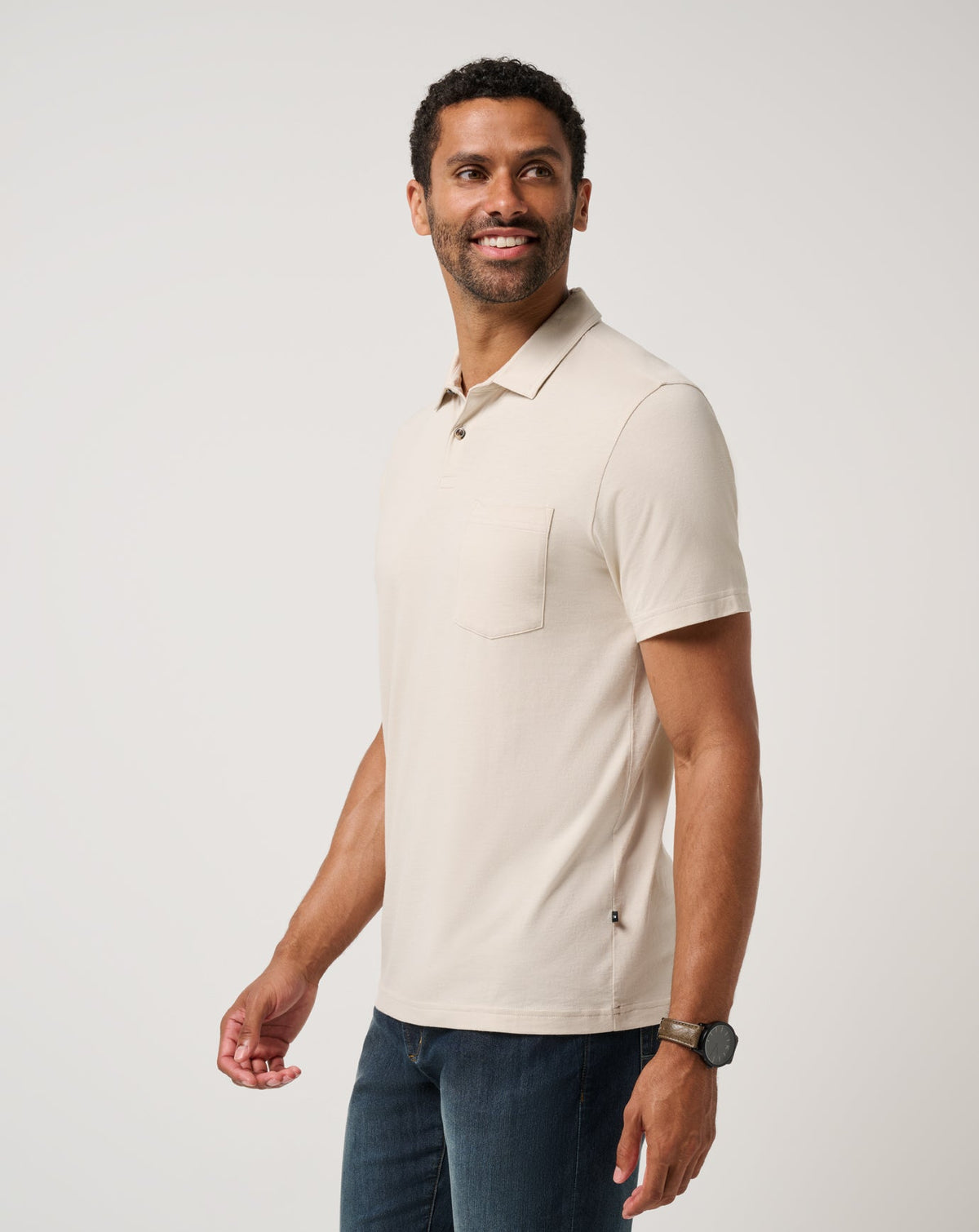 The Cloud Polo Italian Sand | Travis Mathew Customer Favorite