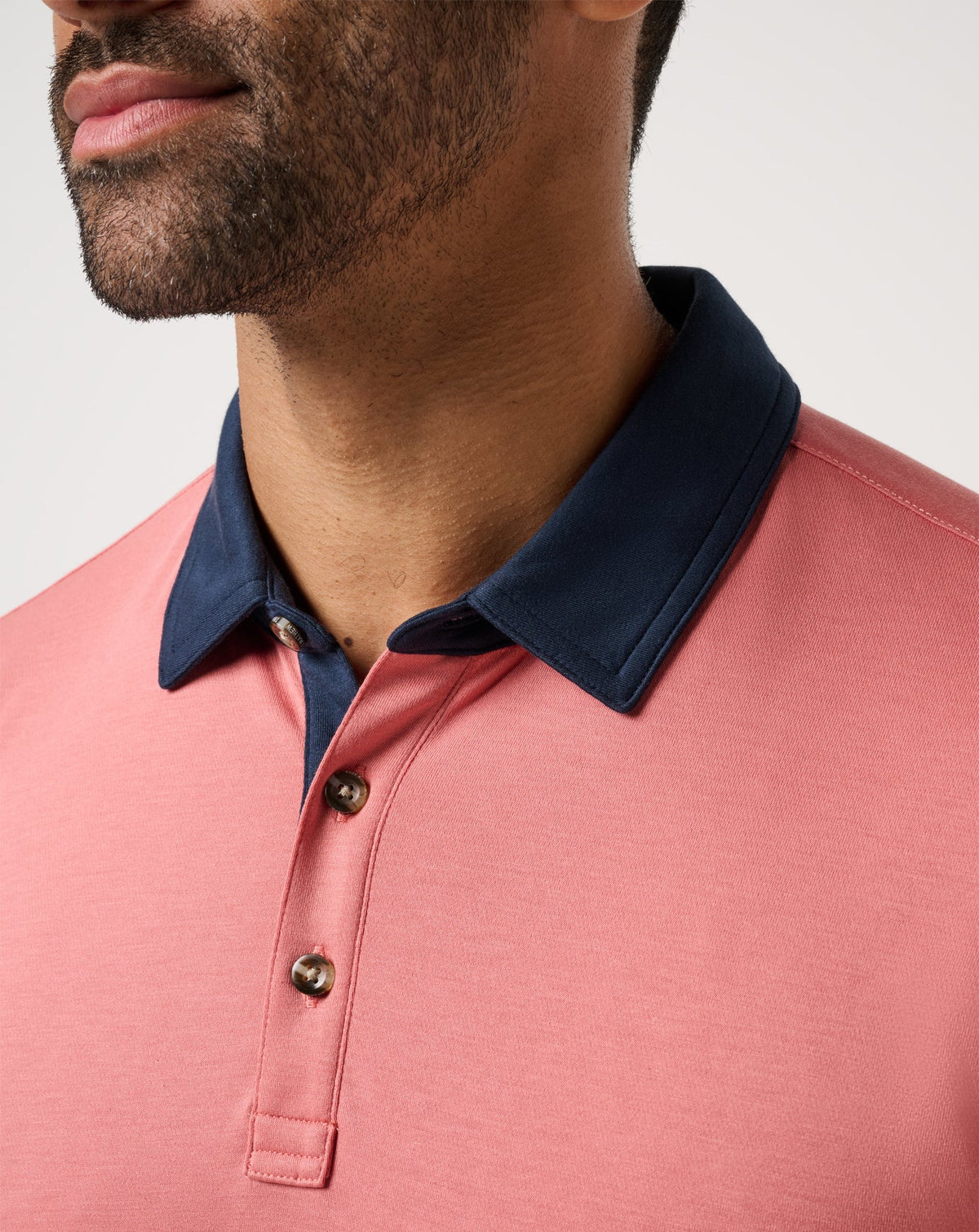 All Day Social Club Polo Brick Dust | Travis Mathew Signature