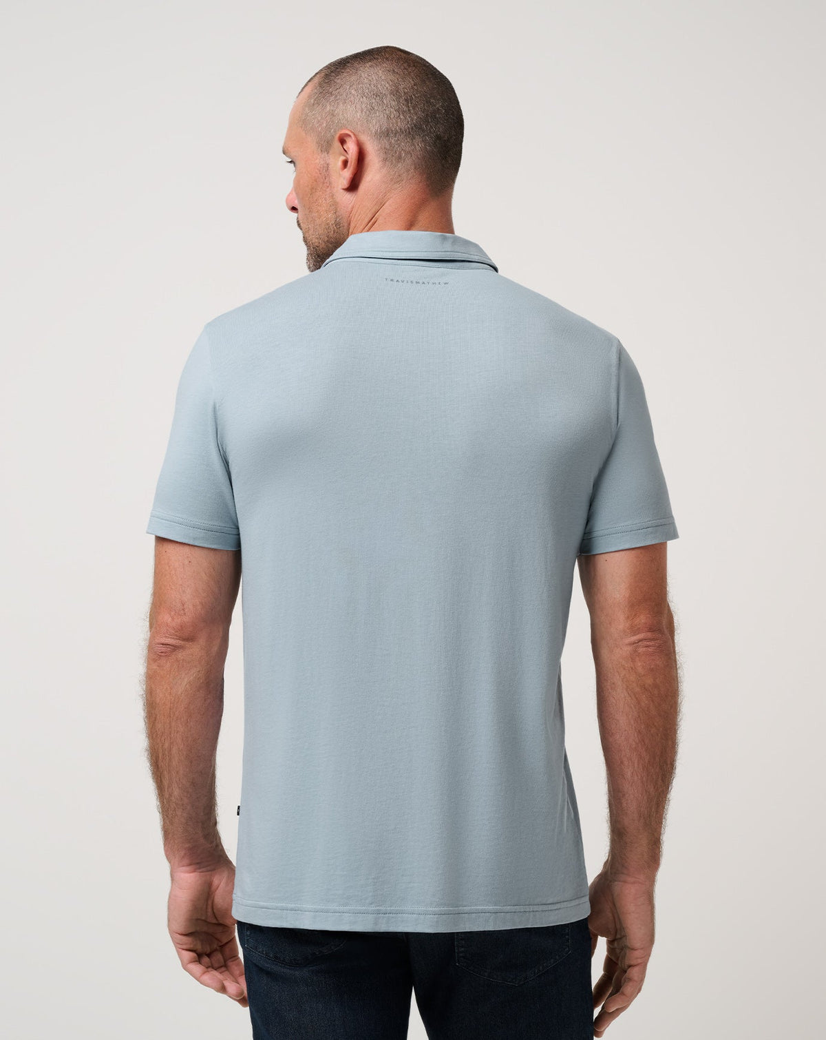 The Cloud Polo Ash Blue | Travis Mathew Hot Sale